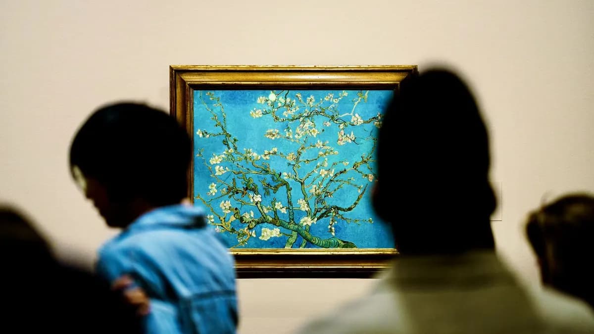 Almond Blossom Pilgrims, Van Gogh Museum, Amsterdam